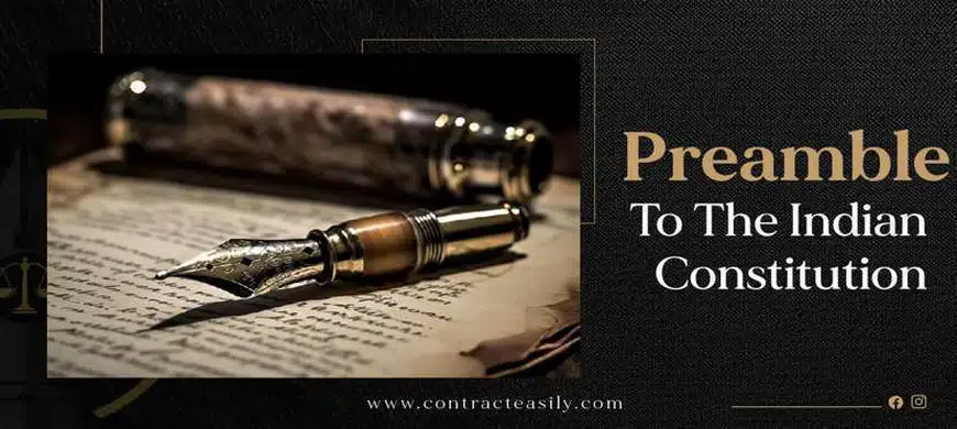Preamble to the Indian Constitution - meaning & significance