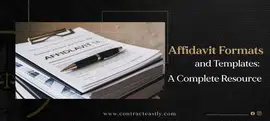 Affidavit Formats and Templates: A Complete Resource